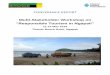 Multi-Stakeholder Workshop on “Responsible Tourism in Ngapali” · Policy, and MCRB’s Tourism Sector-wide Impact Assessment. Four presentations were made by: Mike Haynes (MRTI):