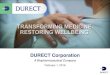 DURECT Corporate Presentation - Life Sciences Report...DURECT Corporation A Biopharmaceutical Company with a Rich Pipeline • Epigenomic NCE’s for orphan diseases, acute organ injury