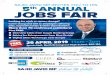 JAVID Jobs Fair A4 - worcsapprenticeships.org.uk€¦ · jobs, apprenticeships & other opportunities. More than 70 conﬁ rmed exhibitors! Plus FREE: Interview Clinic from Lloyds