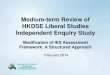 Medium-term Review of HKDSE Liberal Studies Independent ...3 2012 Short-term Review: Survey Results – IES (Written Feedback) Comment Count IES should be cancelled 23 Too demanding