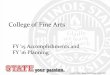College of Fine Arts - Illinois State · 2017. 7. 13. · Academic Affairs Budget Presentations – April 2, 2014 FY15 Goals Goals: It’s all about enrollment. We have set an enrollment