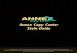 Annex Copy Center Style Guide€¦ · On that page you can download the Annex Copy Center logos in color or black & white, in .eps or .jpg format. The UPS, FedEx, USPS and DHL approved