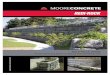 MOORE CONCRETEOF REDI-ROCK RETAINING WALLS • Fast and easy to install – up to 10 times the speed of traditional walls • Space saving designs. Geogrid is rarely needed meaning