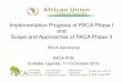 PACA PPM 2016 State of PACA Presentation-V2 · 2018. 5. 11. · Objectives 1. Highlight the aflatoxin challenge in Africa 2. Highlight major achievements of PACA to date; challenges