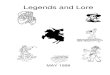 Legends and Lore - MacScouter · 2000. 10. 14. · LEGENDS AND LORE THEME RELATED S.C.C.C. May - 2 Pow Wow 1999 YEAR-ROUND PROGRAM From a page in Jimmy’s diary: “Our Cubmaster