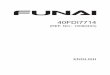 40FDI7714 - Funai · FUNAI BRAND NEW PRODUCT LOGO (revised edition>' 1,APR.,2010 40FDI7714 (REF. NO.: 10090403) ENGLISH