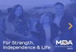 For Strength, Independence & Life Muscular Dystrophy ...For Strength, Independence & Life 14 Back to Table of Contents Supporting Families in Hometowns Across America In 2015, MDA