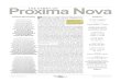 Proxima Nova THE ST RY OF - Mark Simonson · 2017. 8. 21. · Ế MARK SIMONSON 2Ỳ15 ONM Proxima Nova THE ST RY OF roxima nova is a typeface family I’ve been working on in various