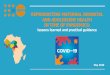 REPRODUCTIVE MATERNAL NEONATAL AND ADOLESCENT HEALTH … · an emphasis on how to ensure a continuity of reproductive, maternal, child and adolescent health services during the Covid-19