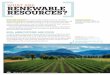 WHAT ARE RENEWABLE RESOURCES?Oct 29, 2014  · use renewable resources to meet our wants and needs for food, medicine, shelter, and material things such as clothes and furniture. Some