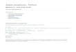 Języki skryptowe Pythonprac.im.pwr.wroc.pl/~szwabin/assets/intro/lectures/2.pdf · Języki skryptowe Python Wykład 2 Pierwsze kroki Janusz Szwabiński Plan wykładu: Uruchamianie