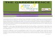 THE GARDEN FENCE · 2015. 1. 12. · THE GARDEN FENCE Hello Master Gardeners! If you weren't able to attend our holiday dinner in December, you really missed out. As usual, the food