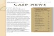 College Academic Support Programs Biannual Newsletter CASP ...€¦ · FALL 2012 Reflections of CASP 2011 Thanks to conference site chairs Dr. Russ Hodges and Dr. Carol Dochen, CASP