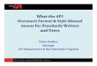 Document Format & Style Manual - MyCommittees ... 1 What the API Document Format & Style Manual means