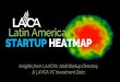 Latin America STARTUP HEATMAP · Brazilian e-commerce company Netshoes IPO’don the NYSE *Not all transactions included in LAVCA industry data. Big Tech Visa made its inaugural investments