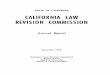 CALIFORNIA LAW REVISION COMMISSIONclrc.ca.gov/pub/Printed-Reports/Pub103.pdf · a recommendation submitted to the Legislature by the Commission. S For a background study published
