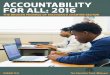 ACCOUNTABILITY FOR ALL: 2016 - Midwest...Feb 11, 2016  · FEBRUARY 2016. 2 THE EDUCATION ... The Education Trust-Midwest (ETM) promotes high academic achievement for all Michigan