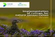Implementation of rulings for nature conservation · Implementation of rulings for nature conservation Court of Justice of the European Union case studies