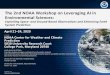 The 2nd NOAA Workshop on Leveraging AI in Environmental ......1 The 2nd NOAA Workshop on Leveraging AI in Environmental Sciences: Exploiting Space- and Ground-Based Observations and