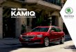 THE ŠKODA KAMIQ · headlamps and slim long rear lights make the car instantly recognisable, representing a perfect blend of Czech crystal tradition and modern technology. FULL LED
