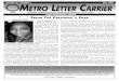 VOLUME 48 – NUMBER 3 MAY 2020 METRO ETTER ARRIER€¦ · 03/04/2020  · retired, he plans to spend some time with his wife and grandkids and play a little golf occasionally. He