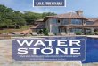 water stone - PORTFOLIO · couple built a breathtaking lakefront Sunrise Beach Second Home. 159 LAKE OF THE OZARKS SECOND HOME LIVING SPRING 2013 159. 160 LAKE OF THE OZARKS SECOND