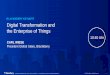 BLACKBERRY KEYNOTE Digital Transformation and the ... · Recognized market leadership SECURITY DIFFERENTIATORS Cybersecurity Operations Center Elliptical Curve Cryptography Only 