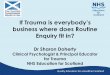 If Trauma is everybody’s - NHS Health ScotlandQuality Education for a Healthier Scotland If Trauma is everybody’s business where does Routine ... Trauma is everybody’s business