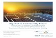 Equitable Community Solar · Ohio, this paper estimates that the construction phase of potential community solar programs of 10 mega-watts (MW) and 50 MW would generate economic impacts