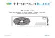 Swimming Pool Heat Pump - Theralux€¦ · ambient air temperature to heat your pool or spa water efficiently. Heat Pumps perform better with warmer ambient temperatures & it will