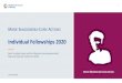 Individual Fellowships 2020 - Norges forskningsråd...Horizon 2020 MSCA. 4 ... inter/multidisciplinary and gender aspects Quality and appropriateness of the training and of the two