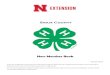 New Member Book - Nebraska Extension · -Communications, Digital Video, Photography, Presentation, and Theatre Consumer & Family Sciences -Clothing, Consumer Management, Home Environment,