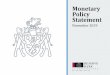 Monetary Policy Statement - New Zealand pound · 2019. 11. 13. · The Monetary Policy Committee agreed that economic developments since the August Statement had been offsetting for