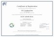 Certificate of Registration EG Industries · Certificate of Registration This certifies that the Quality Management System of EG Industries 1667 Emerson St. Rochester, New York, 14606,