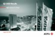 Q2 2020 Results - agfa.com · in million Euro Q2 ’20 Q2 ’19 (re-presented ∆% (excl.curr.) HY ’20 (re-presented) HY ’19 (re-presented) ∆% (excl.curr.) Sales 397 497 -20.2%