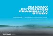 RUNWAY EXTENSION FEASIBILITY STUDY · 2.0 Introduction 1 2.1 Background 1 2.2 Project overview 1 2.3 Feasibility Study 2 3.0 Community and stakeholder engagement 3 3.1 Objectives