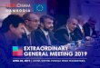 EXTRAORDINARY GENERAL MEETING 2019 - EventBank...Apr 03, 2019  · AGENDA EXTRAORDINARY GENERAL MEETING 11.00 EGM –Presentation of Proposed Amendments to EuroCham Statutes ANNUAL