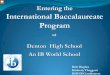 Entering the International Baccalaureate Program · Geography . Pre-AP Biology . And…Pre-AP Chemistry . Smart Freshmen should take… Students who are thinking about TAMS or IB