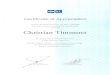 ISO IEC Certificate of Appreciation On behalf of ISO and IEC ...timse/awards/ISOCert_1.pdfISO IEC Certificate of Appreciation On behalf of ISO and IEC, we acknowledge with appreciation