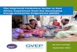 The Improved Cookstove Sector in East Africa: Experience ...€¦ · Improved Cookstove ..... 31 4.1 The Developing Energy Enterprise Programme ... EAETDN East African Energy Technology