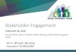 SLDS Webinar: Stakeholder Engagement · SLDS Best Practices Conference 2018 13. 14 Stakeholder Engagement Plan, cont. •Outputs: what will the group(s) produce •How will stakeholders