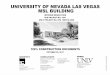 UNIVERSITY OF NEVADA LAS VEGAS MSL BUILDING · Las Vegas, NV 89119 P: (702) 435-1150 F: (702) 435-7699 scs@simpsoncoulter.com UNIVERSITY OF NEVADA LAS VEGAS ARCHITECT CONSULTANTS