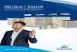 PRODUCT RANGE - A T & Sons Air · PRODUCT RANGE From 2.6kW to 196kW, our award winning product range ... ActronAir is a proud Australian company recognised for making world-class