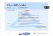Certificate · 2018. 5. 8. · Certificate standard ISO 9001:2008 Certificate Registr. No. 0198 100 00936 Certificate Holder: ArcelorAAittal ArcelorMittal Poland S.A. Al. J. Pitsudskiego