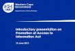 Introductory presentation on Promotion of Access to ...€¦ · Introductory presentation on Promotion of Access to Information Act 15 June 2012. SPATIAL DATA INFRASTRUCTURE ACT The