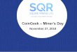 CoinGeek –Miner’s Day · 27.11.2018  · PowerPoint Presentation Author: Taras Kulyk Created Date: 11/27/2018 12:11:21 PM 