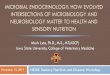 MICROBIAL ENDOCRINOLOGY: HOW EVOLVED INTERSECTIONS …€¦ · Evolutionary-based approach linking the components of nutrition with the microbiome and its interface with the host