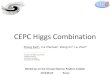 CEPC Higgs Combination - Agenda (Indico) · CEPC Higgs Combination Workshop on the Circular Electron Positron Collider 2018.05.25 Rome Zhang Kaili1, Cui Zhenwei2, Wang Jin3, Liu Zhen4