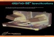 alpha-SE Specifications - Quantum Design Latin America€¦ · 5 alpha-SE Specification Sheet Facility Requirements. Greg Long, PhD. (alpha-SE & M-2000) Hewlett Packard Printing Technology