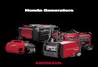 Honda Generators - H & M Equipment Co In · 2015. 11. 2. · 4 Honda Inverter Technology means stable, clean power in a smaller, lighter package. You can even operate the most sensitive